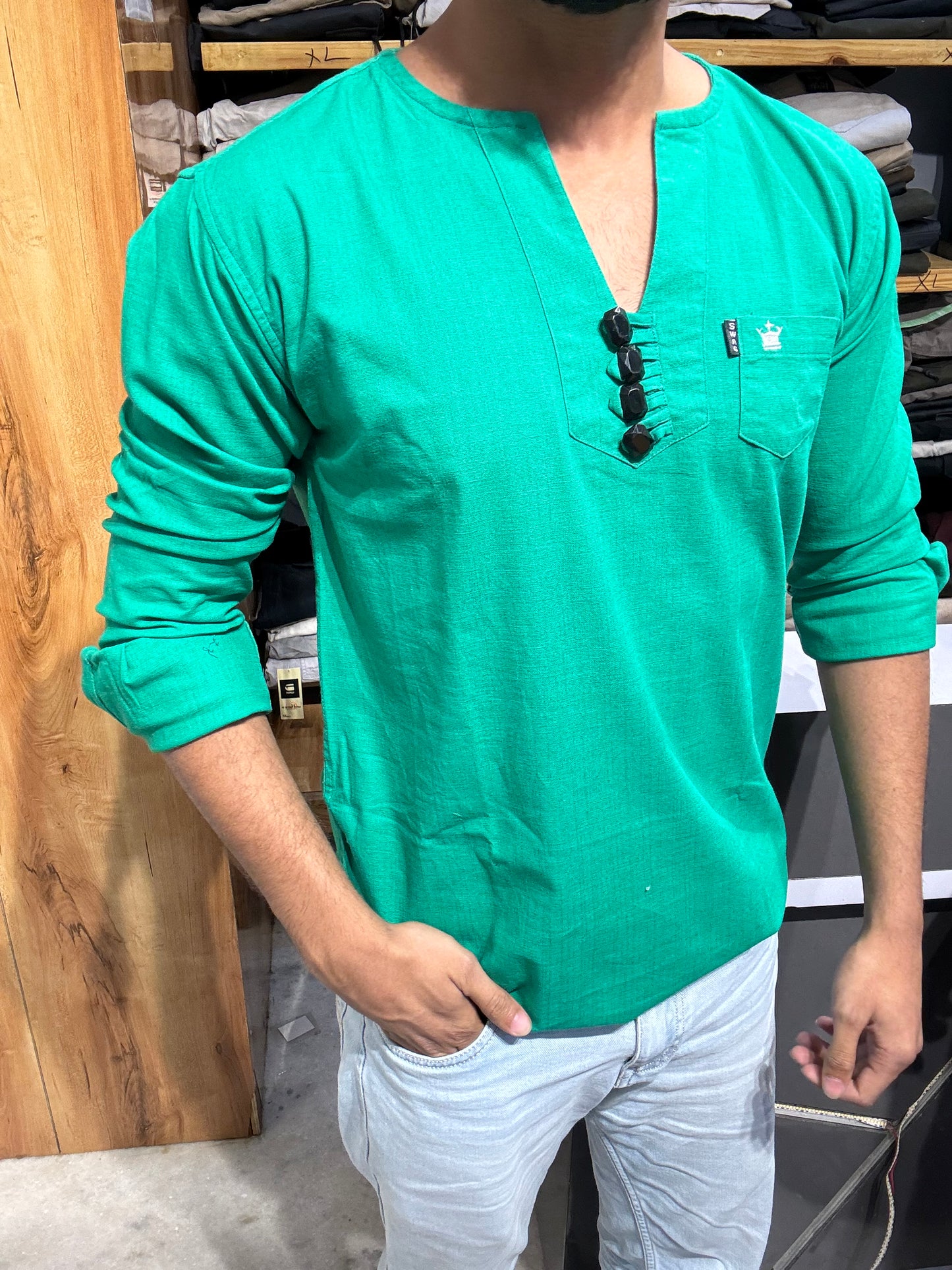 Escape Deer Kurta (L) ED1246 R52 S4